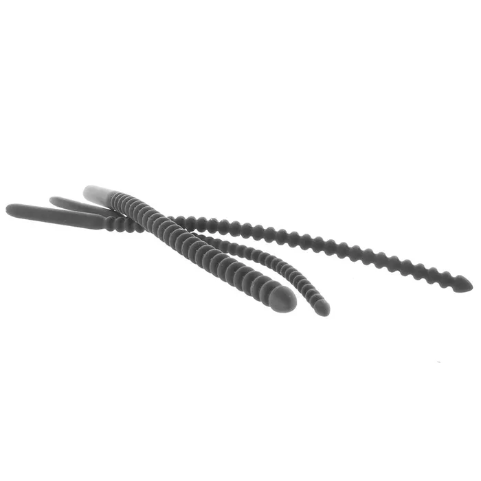 Shots Toys Male Sex Toys Ouch Beaded Silicone Urethral Sounding Set Shots Toys Male Sex Toys Ouch Beaded Silicone Urethral Sounding Set