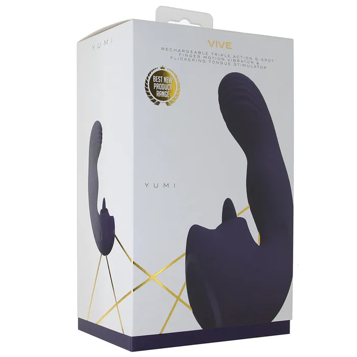 Shots Toys Vibrators Vive Yumi Triple Action Flickering GSpot Vibe