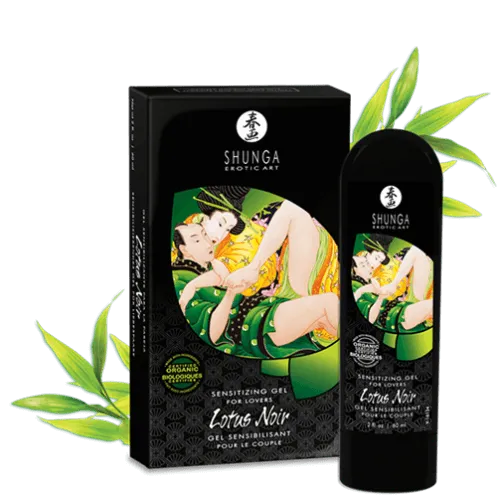 Shunga Lotus Noir Sensitizing Cream for Lovers 2 Oz Organic WaterBased Clitoral and Penis Stimulant Shunga Male Sex Toys Shunga Lotus Noir Sensitizing Cream for Lovers 2 Oz Organic WaterBased Clitoral and Penis Stimulant Shunga Male Sex Toys