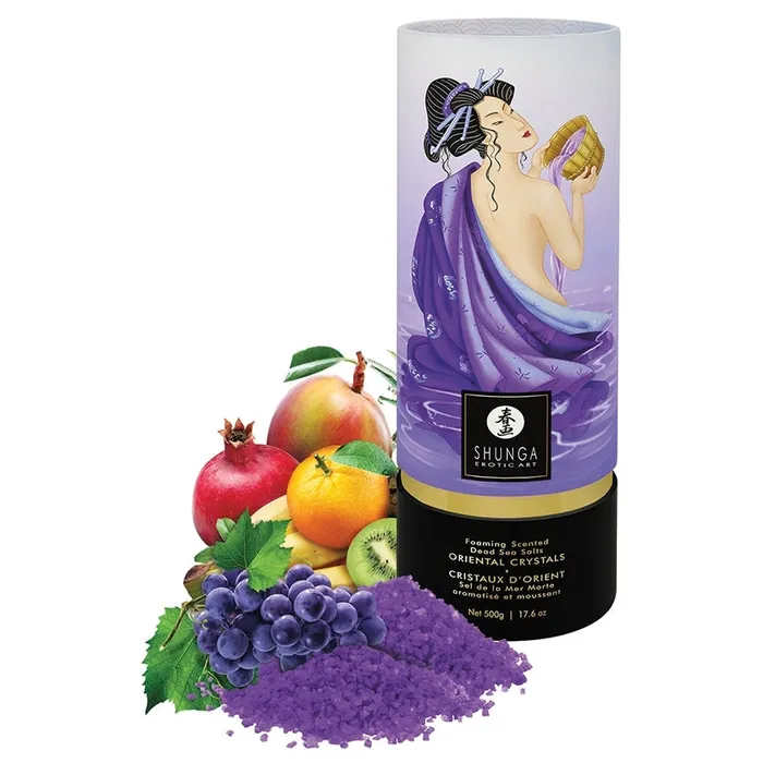 SHUNGA Vibrators Shunga Oriental Moonlight Crystals Bath Salts 176 oz SHUNGA Vibrators Shunga Oriental Moonlight Crystals Bath Salts 176 oz