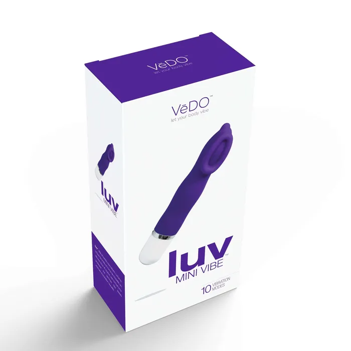 Vedo Luv Mini Vibe Into You Indigo Vedo Vibrators