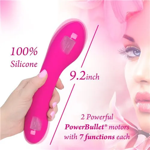 Vibrators BMS Enterprises Swan Wand Unleash Unmatched Power and Pleasure