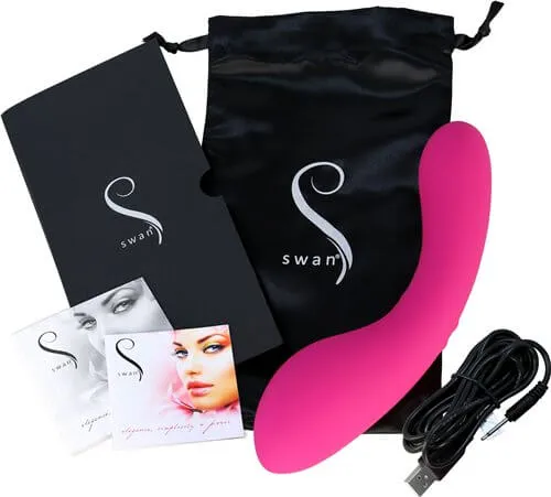 Vibrators BMS Enterprises Swan Wand Unleash Unmatched Power and Pleasure