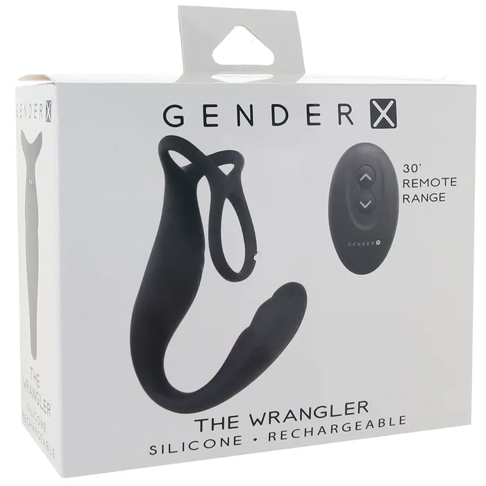 Vibrators Evolved Novelties Gender X The Wrangler PVibe and Holster