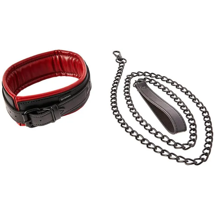 Vibrators Sport Sheets Sportsheets Saffron Leash and Collar
