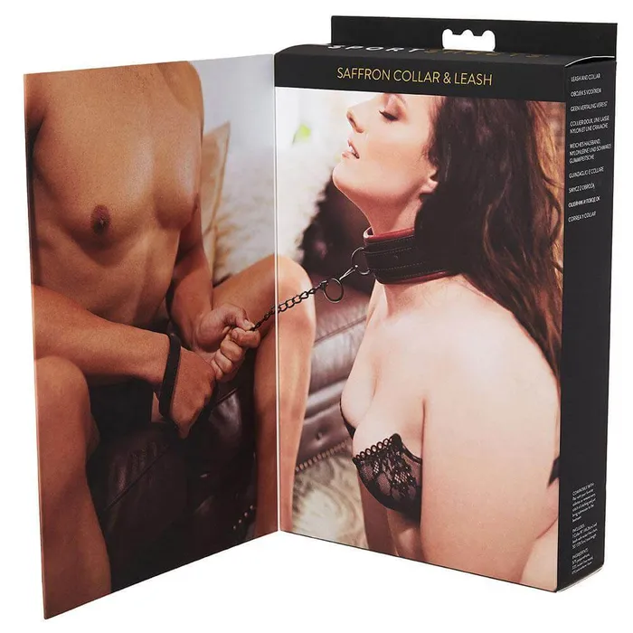 Vibrators Sport Sheets Sportsheets Saffron Leash and Collar