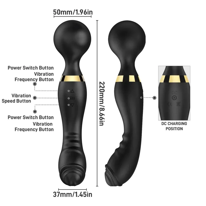 Vibratoy Shop Vibrators DualWave Wand