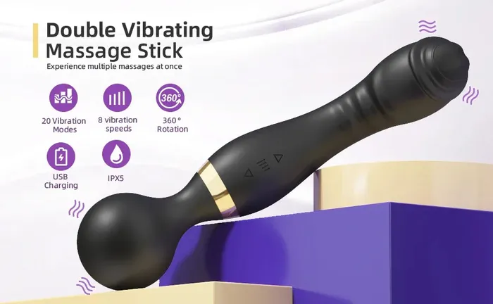 Vibratoy Shop Vibrators DualWave Wand