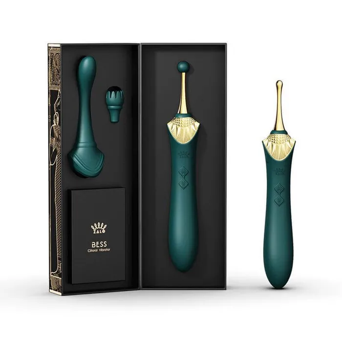 ZALO Female Sex Toys ZALO Bess Clitoral Massager Turquoise Green