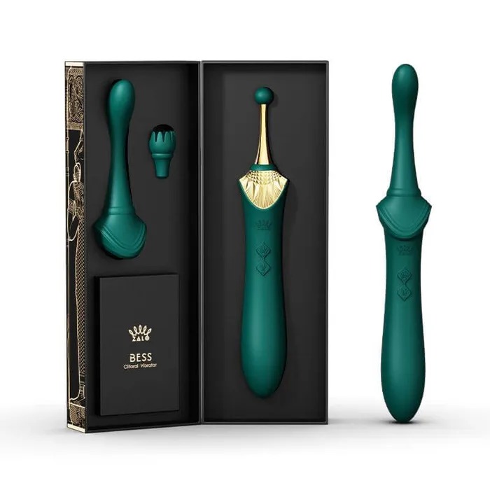 ZALO Female Sex Toys ZALO Bess Clitoral Massager Turquoise Green