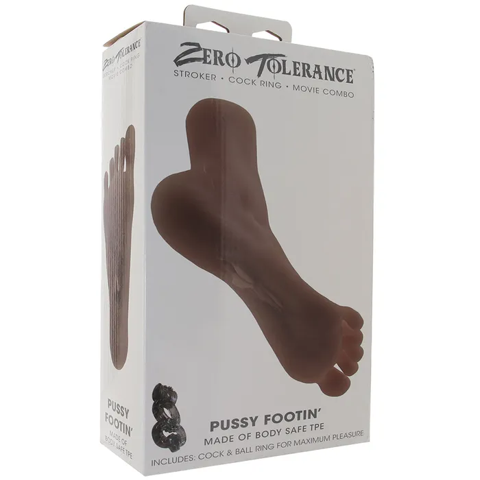 Zero Tolerance Pussy Footin Masturbator in Dark Evolved Novelties Male Sex Toys