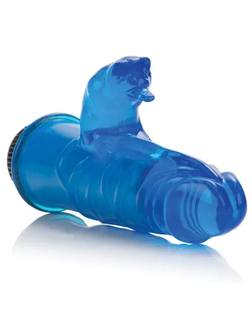 3 Crystal Playmate Blue CalExotics Vibrators 3 Crystal Playmate Blue CalExotics Vibrators