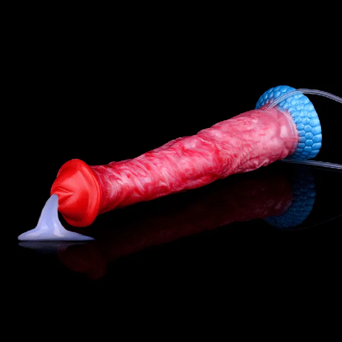 5256 Silicone inflatable Dog Dildo Squeeze Squirting Adult toys FAAK Dildos 5256 Silicone inflatable Dog Dildo Squeeze Squirting Adult toys FAAK Dildos