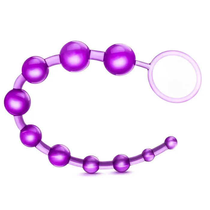 Anal Blush Novelties Sassy 10 Anal Beads Purple Anal Blush Novelties Sassy 10 Anal Beads Purple