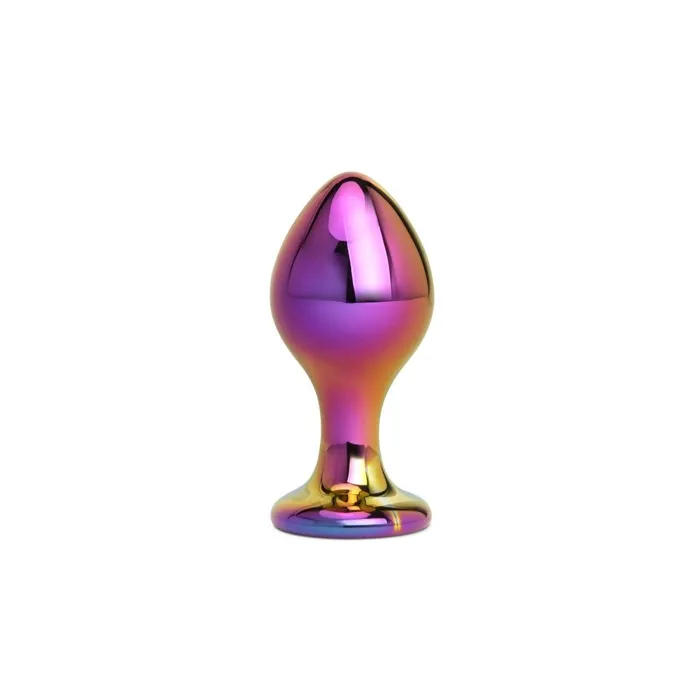 Anal Gls 35 Iridescent Chrome Bubble Butt Plug