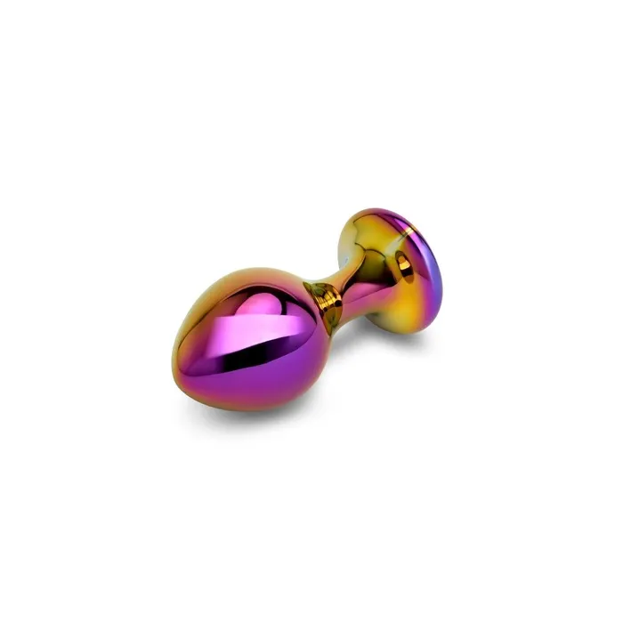 Anal Gls 35 Iridescent Chrome Bubble Butt Plug