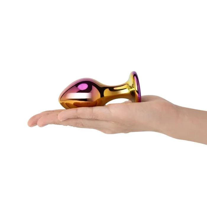 Anal Gls 35 Iridescent Chrome Bubble Butt Plug