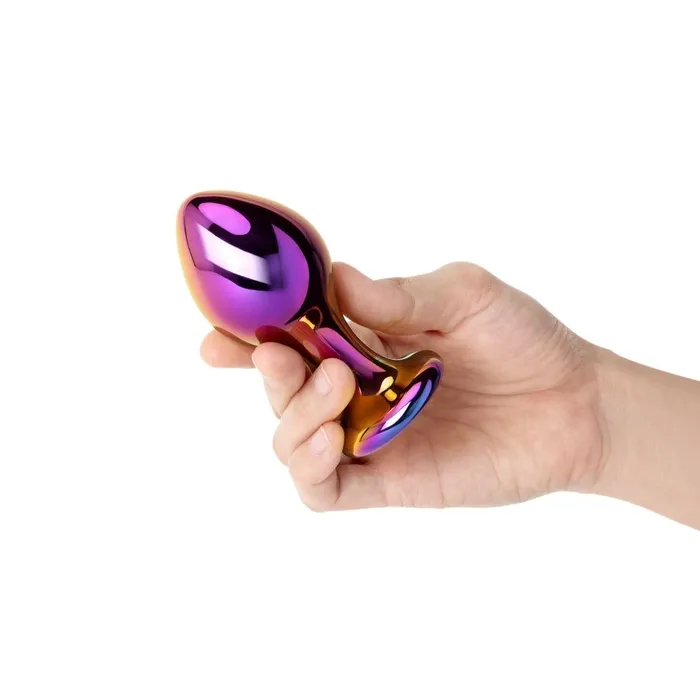 Anal Gls 35 Iridescent Chrome Bubble Butt Plug