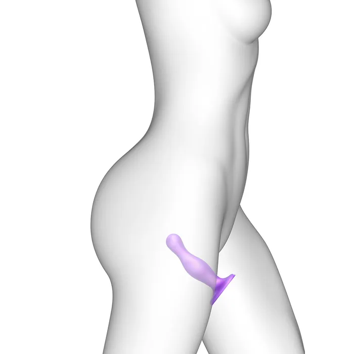 Anal StrapOnMe StrapOnMe Curvy Plug Dil Metallic Purple
