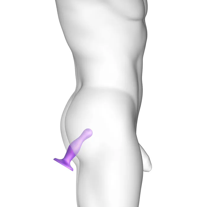 Anal StrapOnMe StrapOnMe Curvy Plug Dil Metallic Purple