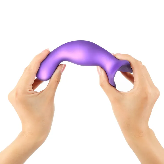 Anal StrapOnMe StrapOnMe Curvy Plug Dil Metallic Purple