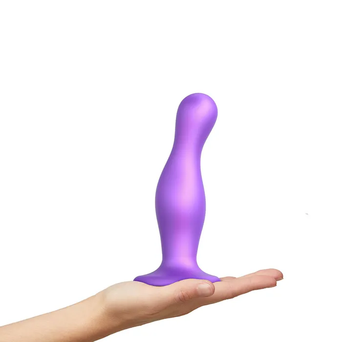 Anal StrapOnMe StrapOnMe Curvy Plug Dil Metallic Purple