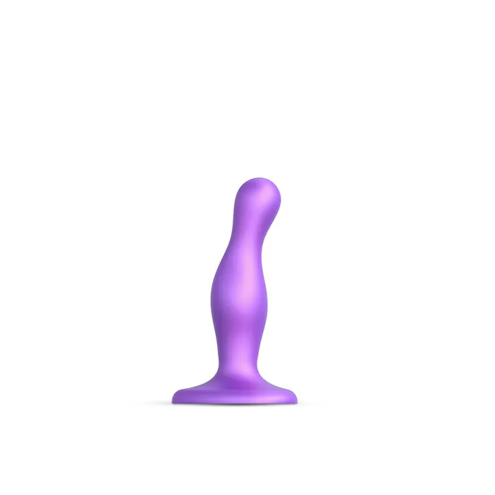 Anal StrapOnMe StrapOnMe Curvy Plug Dil Metallic Purple