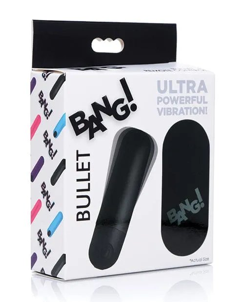 Bang Vibrating Bullet With Remote Control XR Brands Female Sex Toys