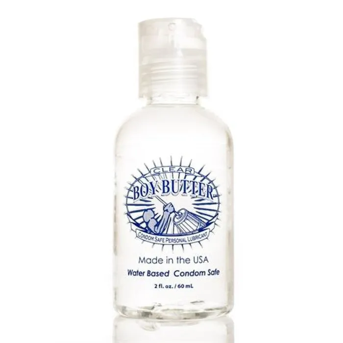 Boy Butter Clear H2O 2 Oz Boy Butter Dildos Boy Butter Clear H2O 2 Oz Boy Butter Dildos