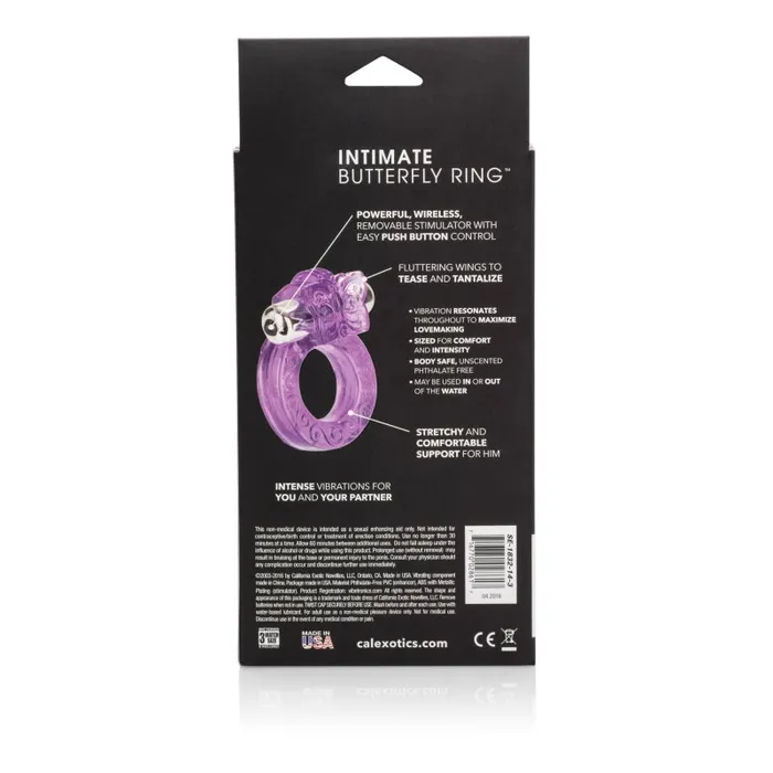 CalExotics Intimate Butterfly Ring Male Sex Toys CalExotics Intimate Butterfly Ring Male Sex Toys