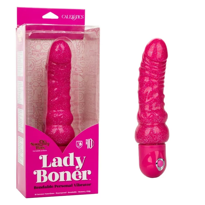 Calexotics Naughty Bits Lady Boner Bendable Personal Vibrator Vibrators Calexotics Naughty Bits Lady Boner Bendable Personal Vibrator Vibrators