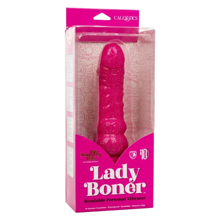 Calexotics Naughty Bits Lady Boner Bendable Personal Vibrator Vibrators Calexotics Naughty Bits Lady Boner Bendable Personal Vibrator Vibrators