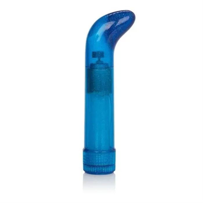 CalExotics Vibrators Shanes World Sparkle G Vibe Blue