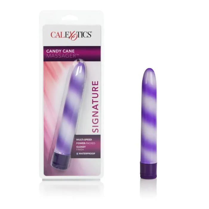Candy Cane Massager Purple CalExotics Vibrators
