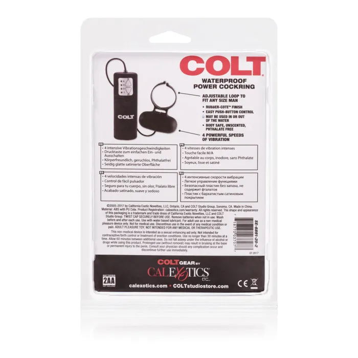 Colt Wp Power Cockring CalExotics Male Sex Toys Colt Wp Power Cockring CalExotics Male Sex Toys