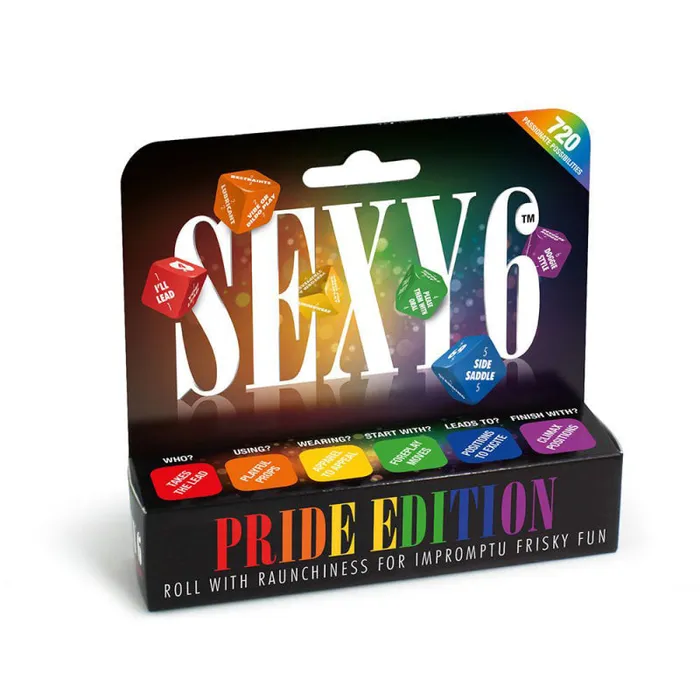 Couples Creative Conceptions Sexy 6 Dice Pride Edition