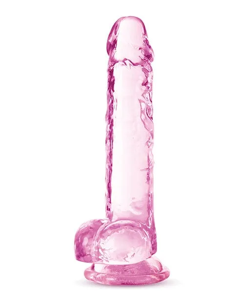 Dildos Blush Naturally Yours 7 Crystalline Dildo Blush Novelties Dildos Blush Naturally Yours 7 Crystalline Dildo Blush Novelties