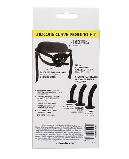 Dildos Boundless Silicone Curve Pegging Kit CalExotics