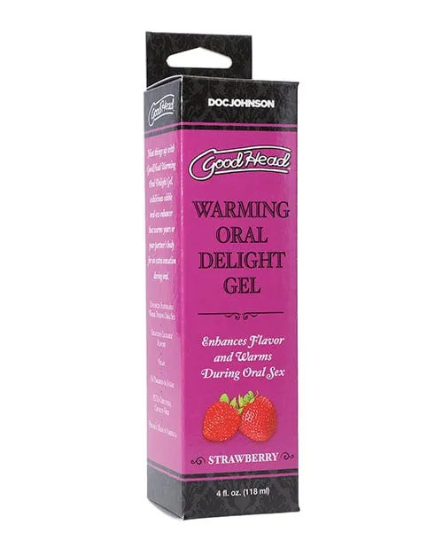 Doc Johnson Enhancers Goodhead Warming Oral Delight Gel 4 oz