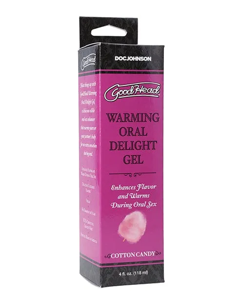 Doc Johnson Enhancers Goodhead Warming Oral Delight Gel 4 oz Doc Johnson Enhancers Goodhead Warming Oral Delight Gel 4 oz