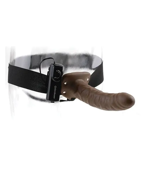 Female Sex Toys Pipedream Products Fetish Fantasy Series 8 Vibrating Hollow Strap On Brown Female Sex Toys Pipedream Products Fetish Fantasy Series 8 Vibrating Hollow Strap On Brown