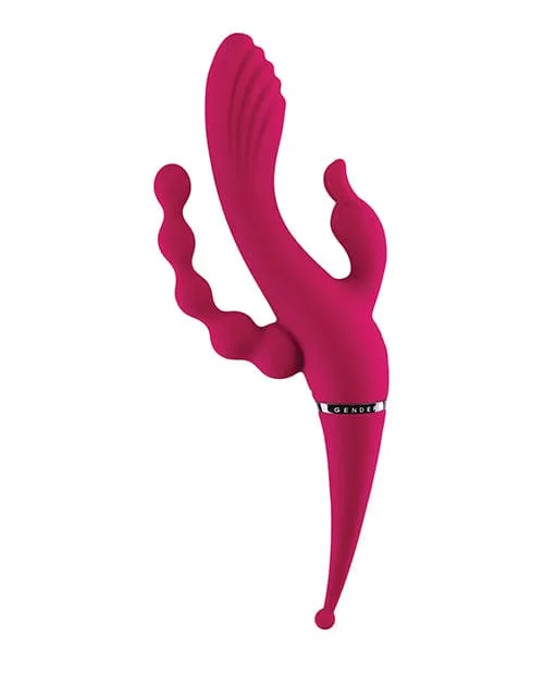Gender X Four By Four Vibrator Burgundy Gender X Vibrators Gender X Four By Four Vibrator Burgundy Gender X Vibrators
