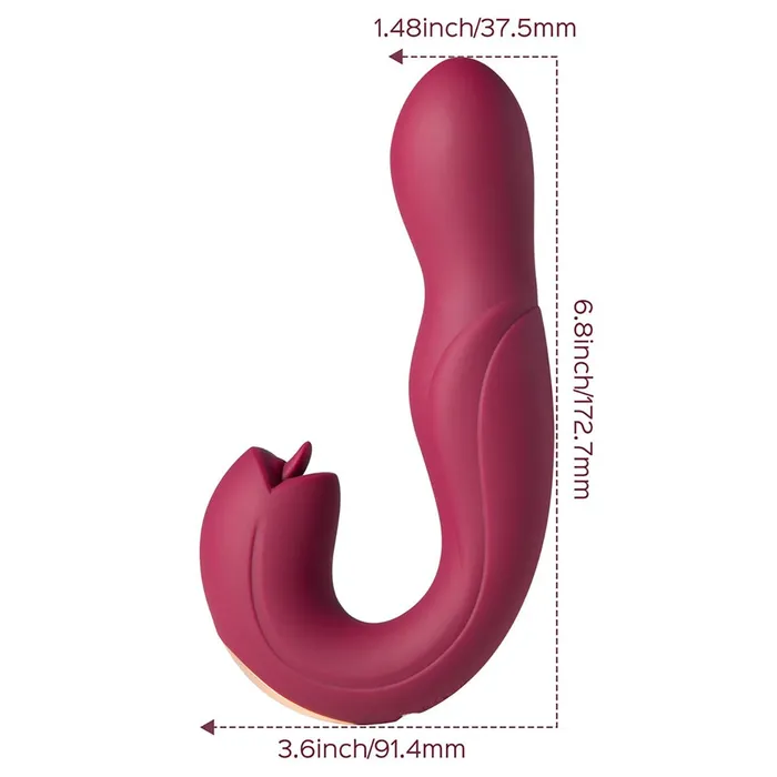 Honey Play Box Female Sex Toys Joi Rotating Head GSpot Vibrator Maroon