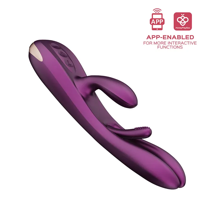 Honey Play Box Terri AppControlled Kinky Finger Tapping Rabbit Vibrator Honey Play Box Vibrators
