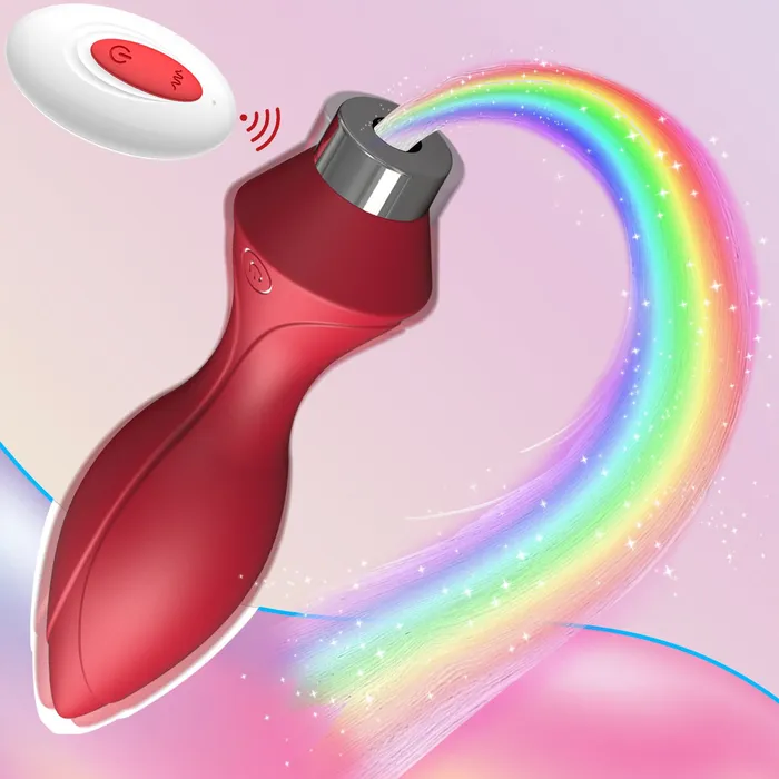 honeysx Female Sex Toys YcsLust 7 LED Luminous Plug Vibrator with 10 Vibration honeysx Female Sex Toys YcsLust 7 LED Luminous Plug Vibrator with 10 Vibration