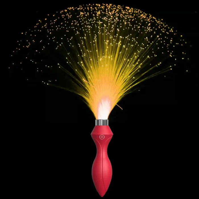 honeysx Female Sex Toys YcsLust 7 LED Luminous Plug Vibrator with 10 Vibration