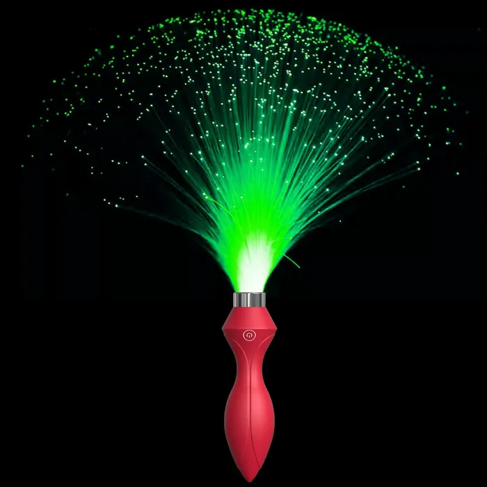 honeysx Female Sex Toys YcsLust 7 LED Luminous Plug Vibrator with 10 Vibration