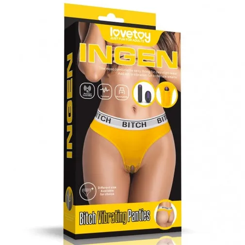 lovetoy Female Sex Toys Supersexy thong comes with remote control bullet Vibrating Panties