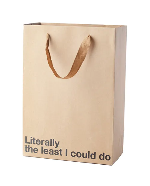 Male Sex Toys Literally The Least I Could Do Gift Bag Pack of 3 Wood Rocket