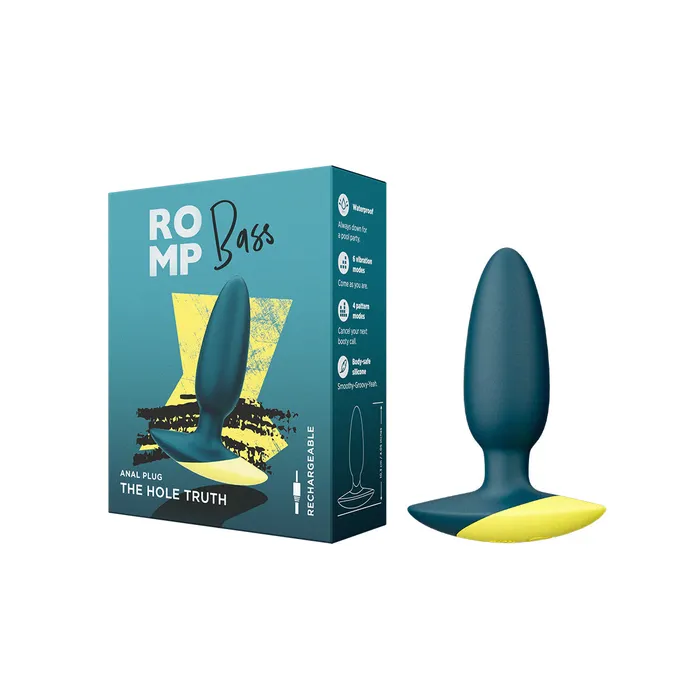 Male Sex Toys ROMP ROMP Bass Vibrating Anal Plug